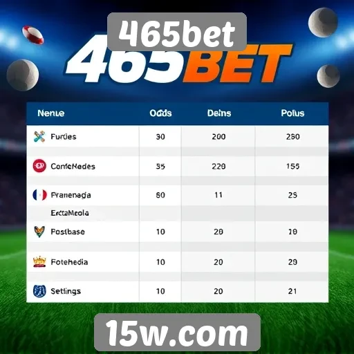 Comparação entre 465bet e outros sites de apostas